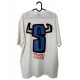 STUSSY WHITE T-SHIRT STUSSY WHITE T-SHIRT