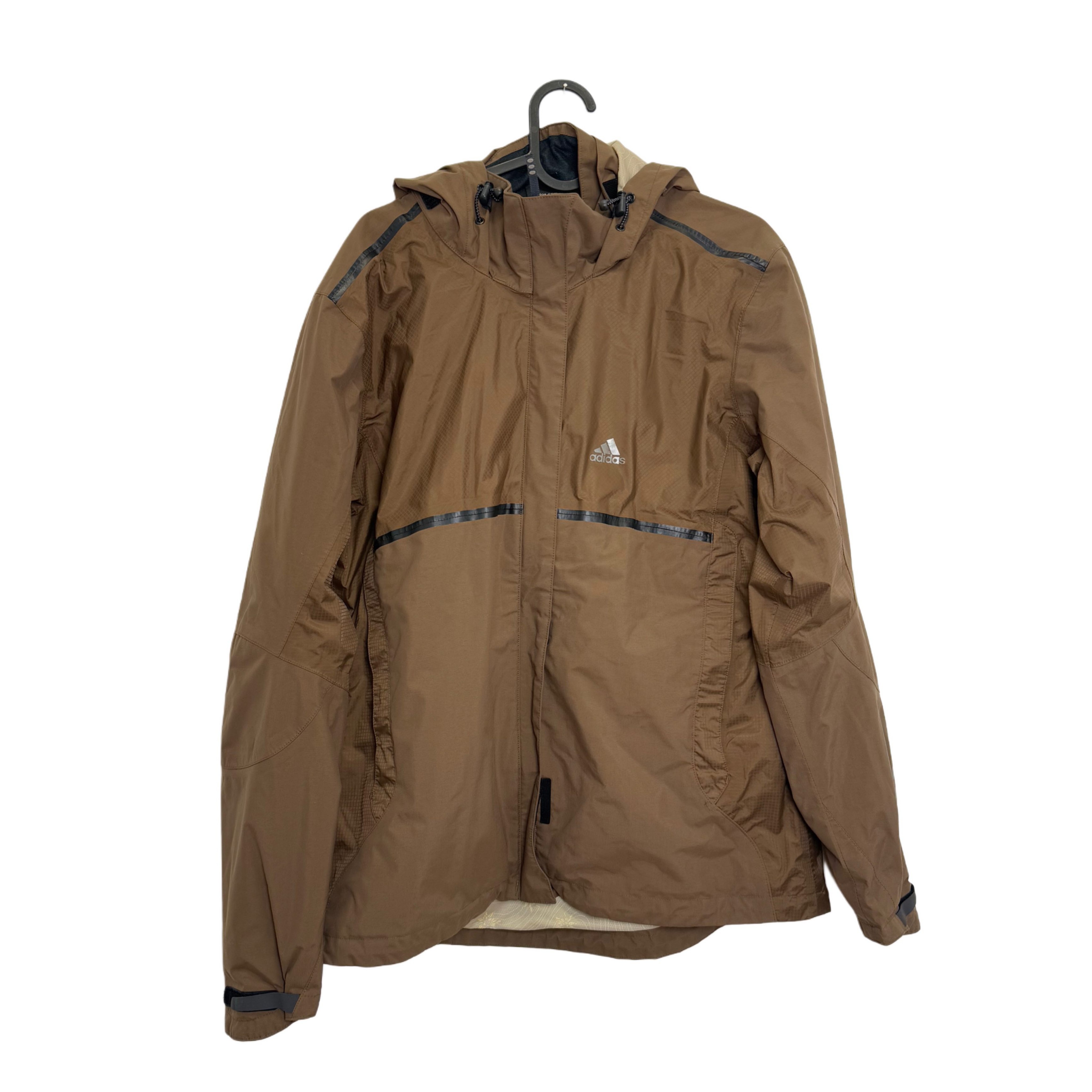 ADIDAS BROWN JACKET ADIDAS BROWN JACKET