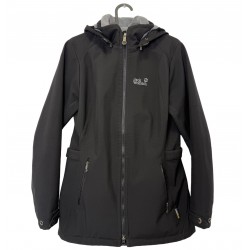 JACK WOLFSKIN BLACK JACKET