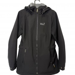 JACK WOLFSKIN BLACK JACKET