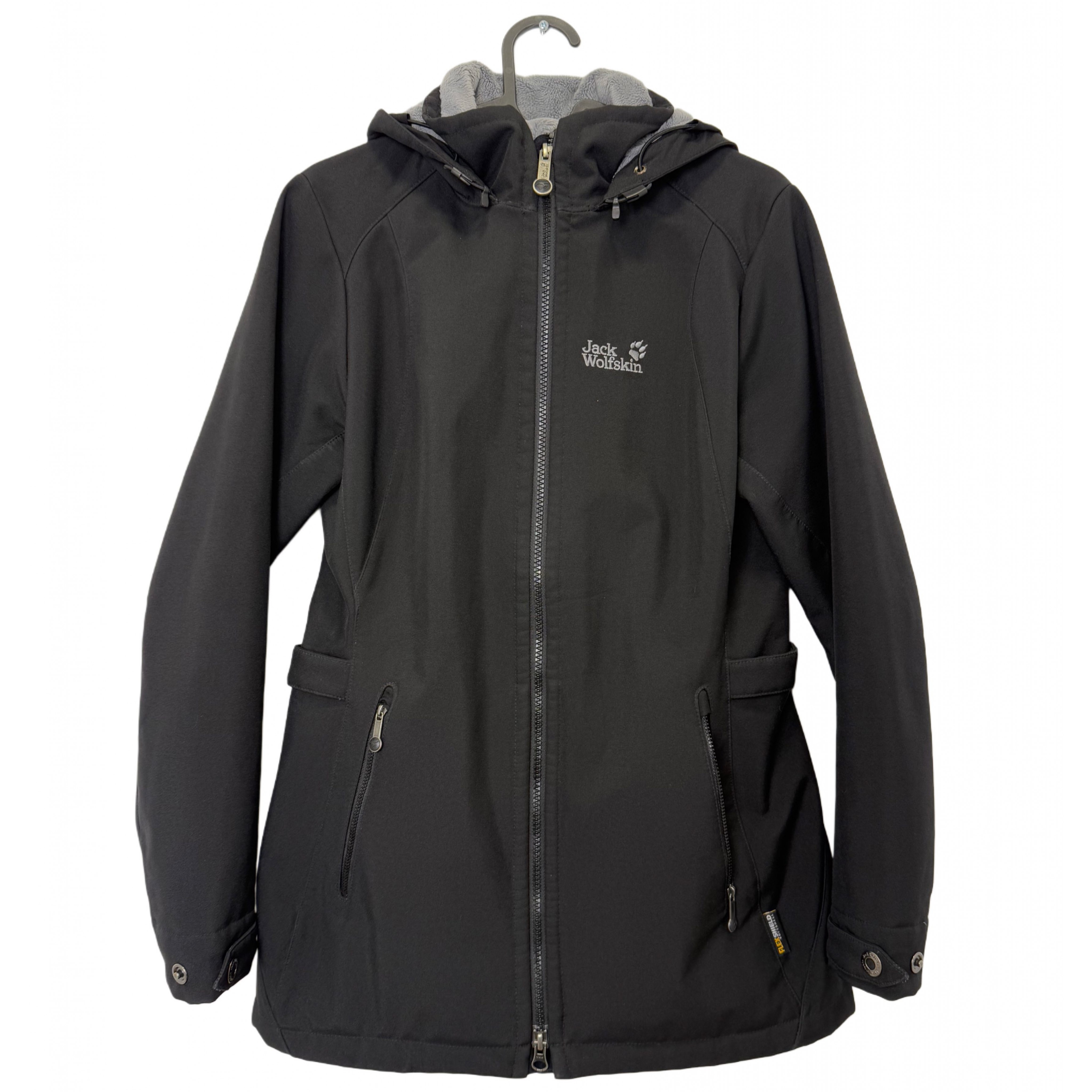 JACK WOLFSKIN BLACK JACKET JACK WOLFSKIN BLACK JACKET