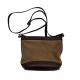 BROWN LEATHER CROSS BODY BAG VINTAGE