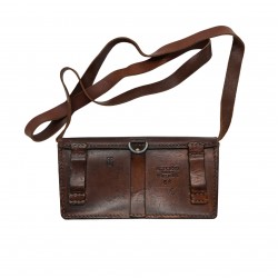 WOODEN LEATHER CROSS BODY BAG