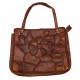 BROWN LEATHER HANDBAG BROWN LEATHER HANDBAG