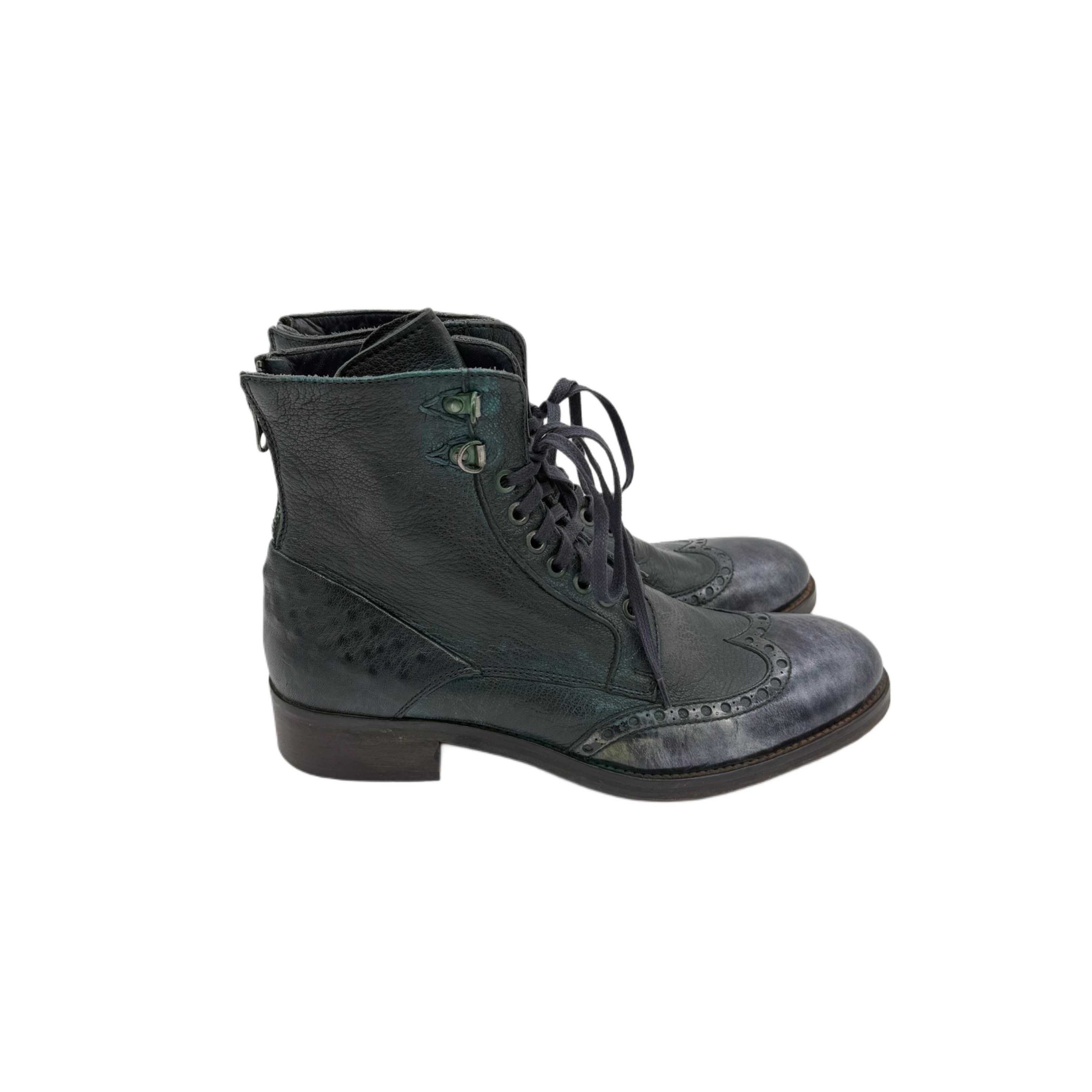 LEATHER BOOTS VINTAGE LEATHER BOOTS VINTAGE