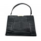 BLACK LEATHER HANDBAG BLACK LEATHER HANDBAG