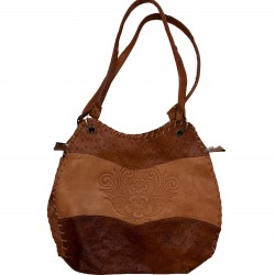 LEATHER VINTAGE SHOULDER BAG