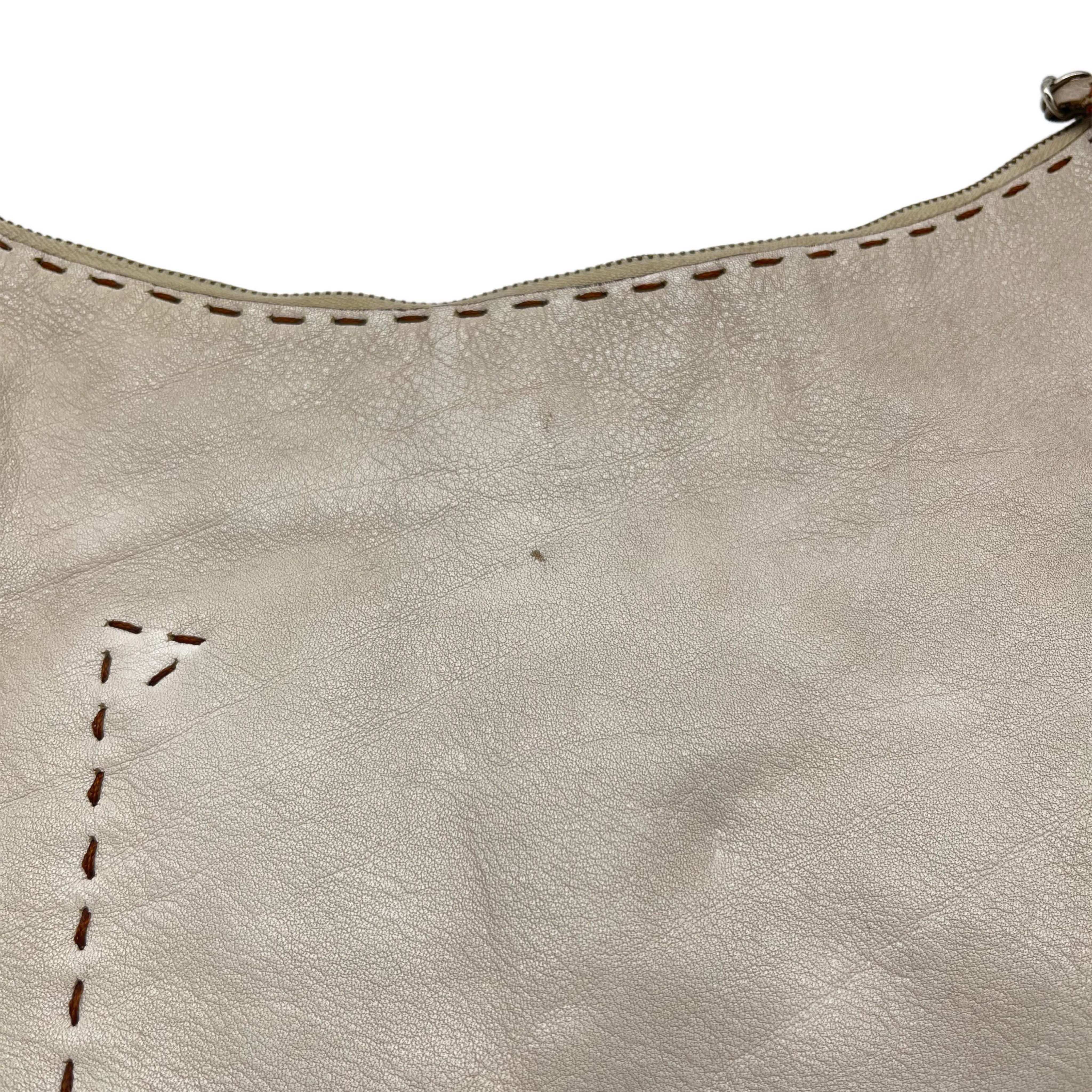 FENDI SELLERIA LEATHER SHOULDER BAG FENDI SELLERIA LEATHER SHOULDER BAG