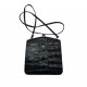 BLACK LEATHER CROSS BODY BAG BLACK LEATHER CROSS BODY BAG