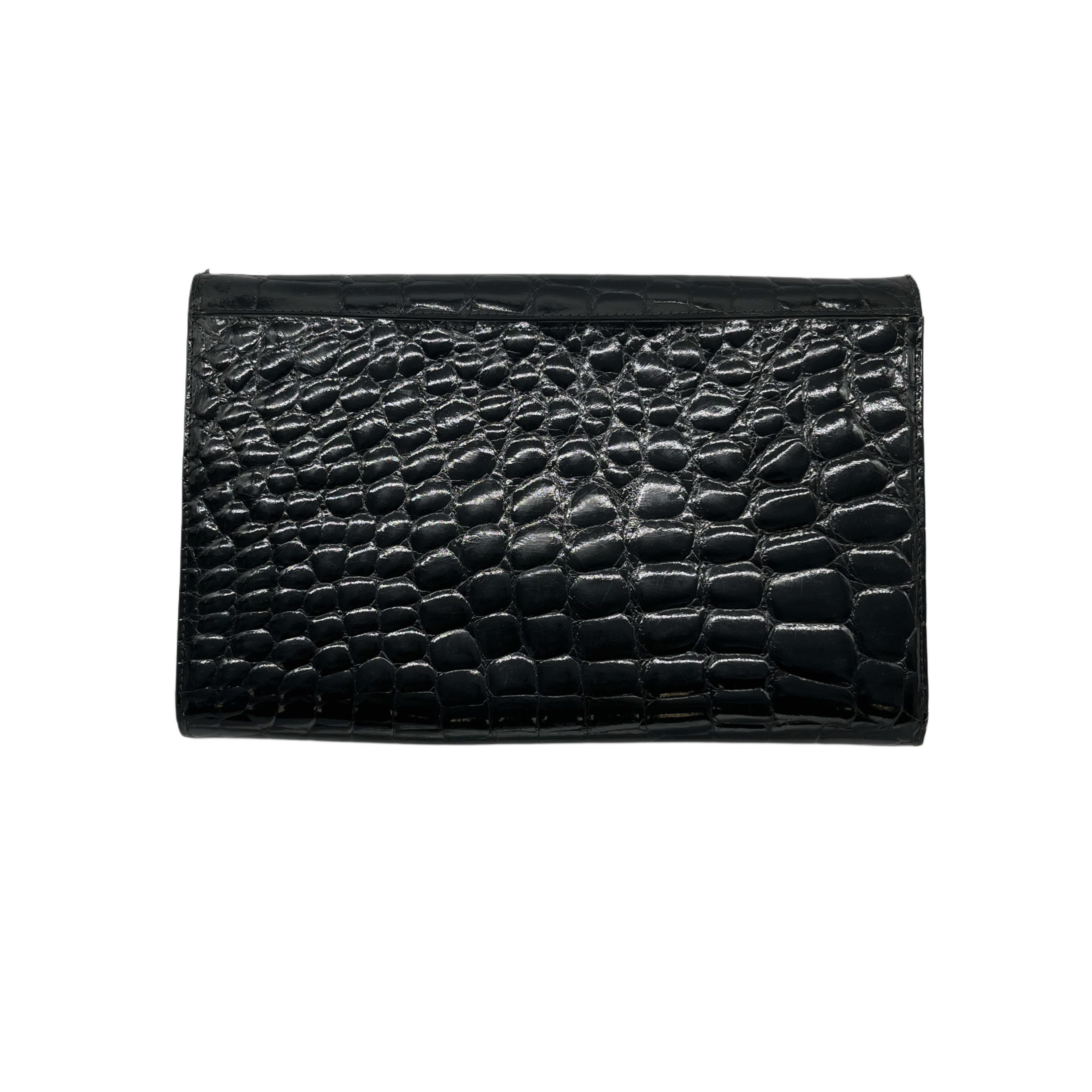 BLACK LEATHER CLUTCH BAG BLACK LEATHER CLUTCH BAG