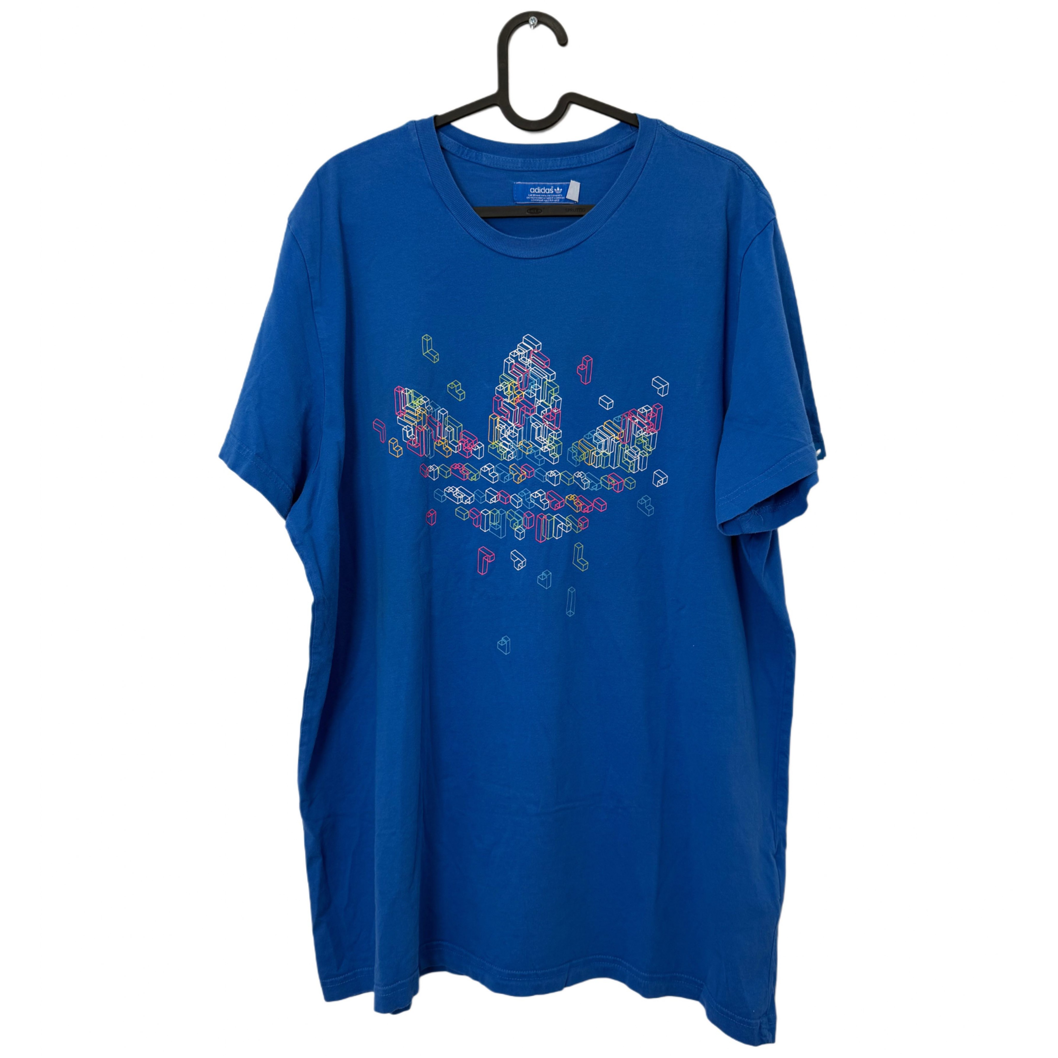 ADIDAS BLUE T-SHIRT ADIDAS BLUE T-SHIRT