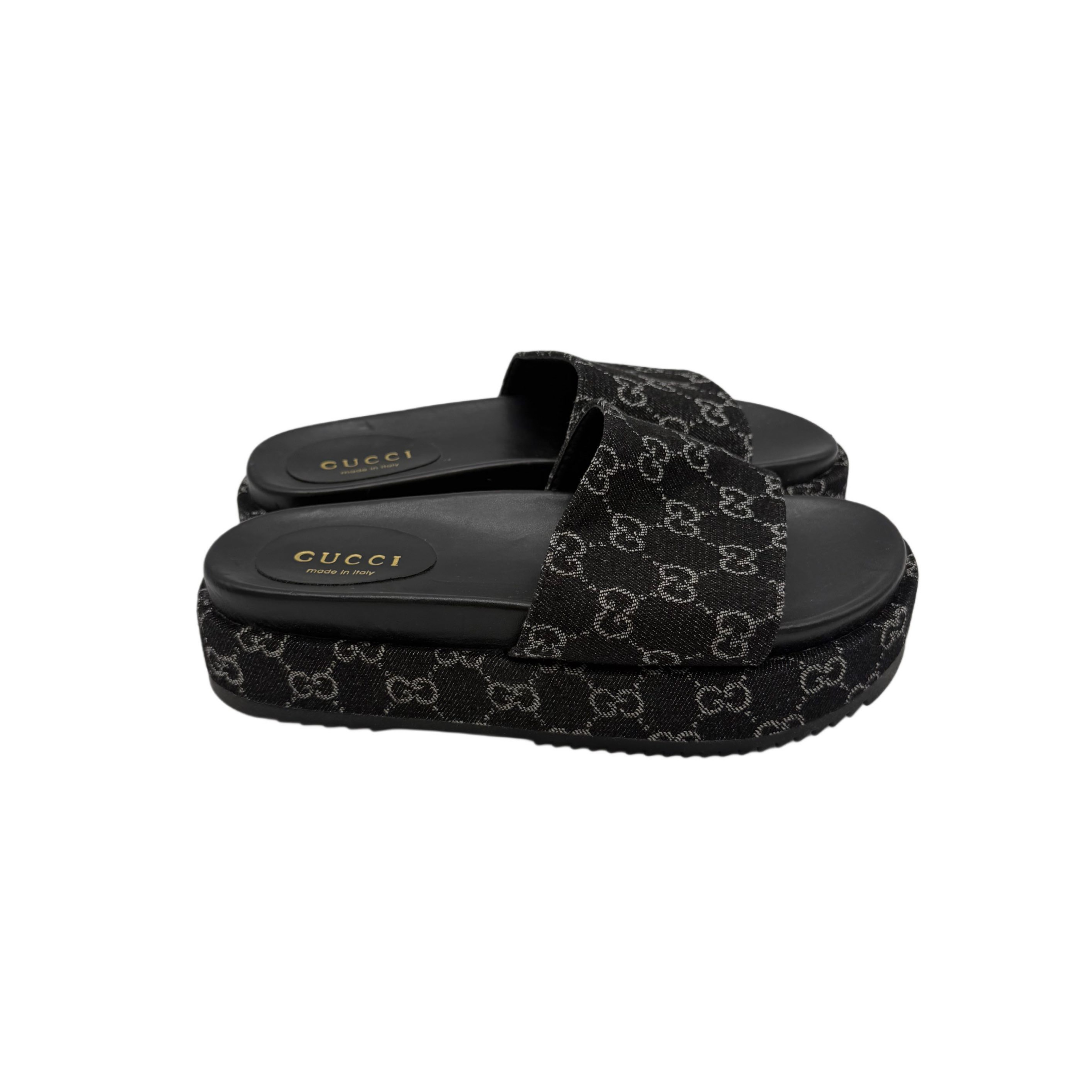 GUCCI CLOTH MULES GUCCI CLOTH MULES
