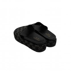 GUCCI CLOTH MULES 