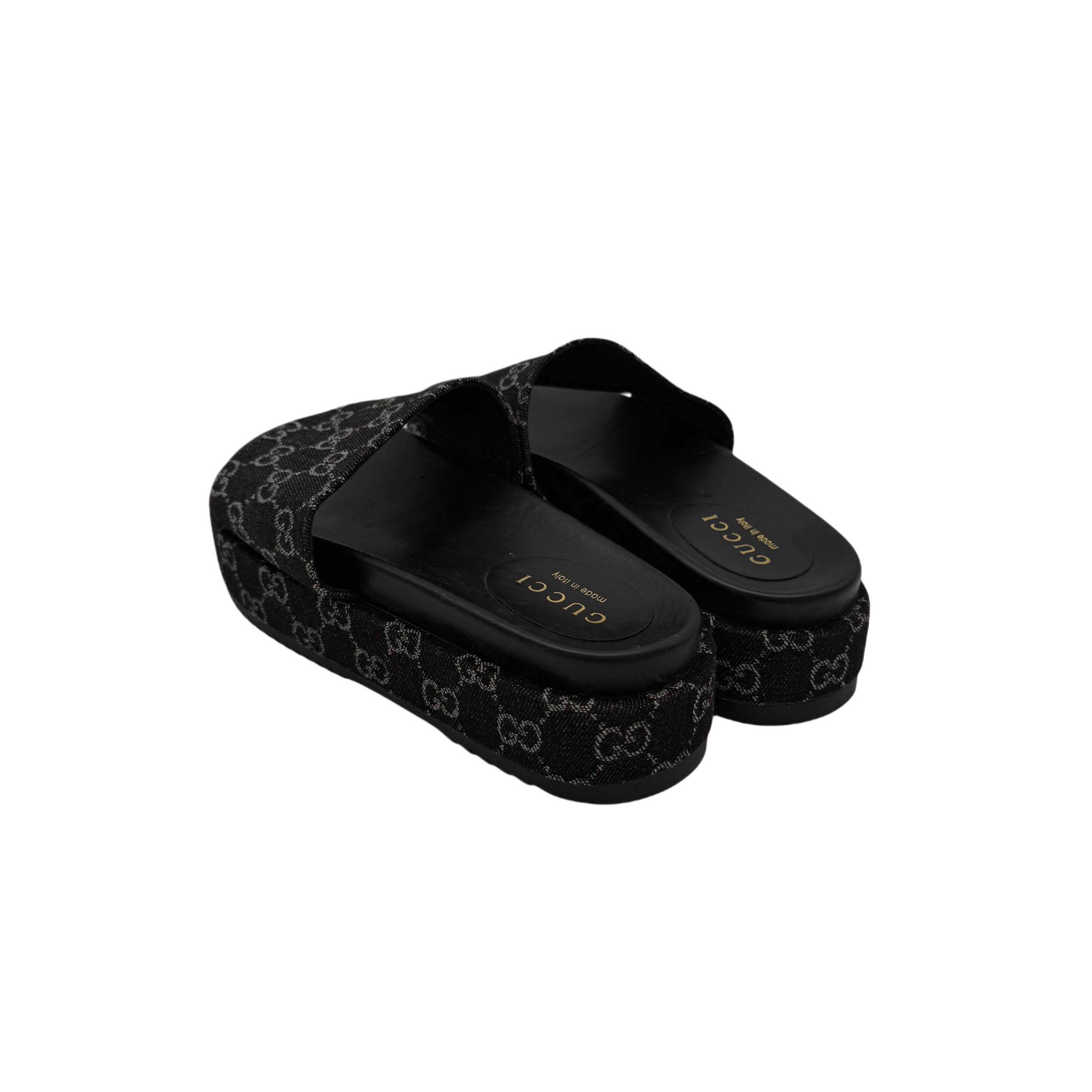 GUCCI CLOTH MULES GUCCI CLOTH MULES