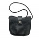 BLACK LEATHER VINTAGE CROSS BODY BAG BLACK LEATHER VINTAGE CROSS BODY BAG