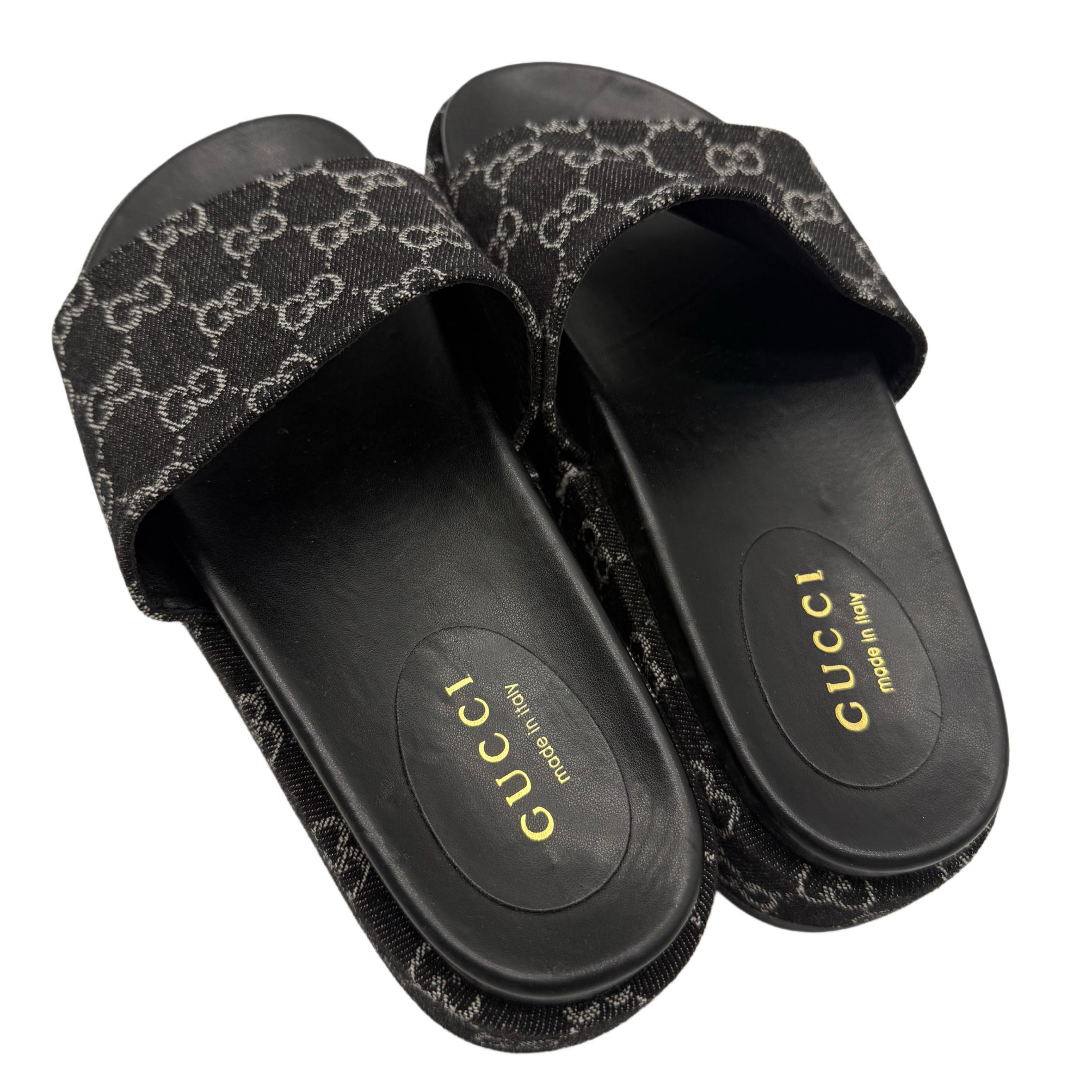 GUCCI CLOTH MULES GUCCI CLOTH MULES