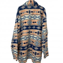 TEXTURED FLEECE HALF ZIPPER