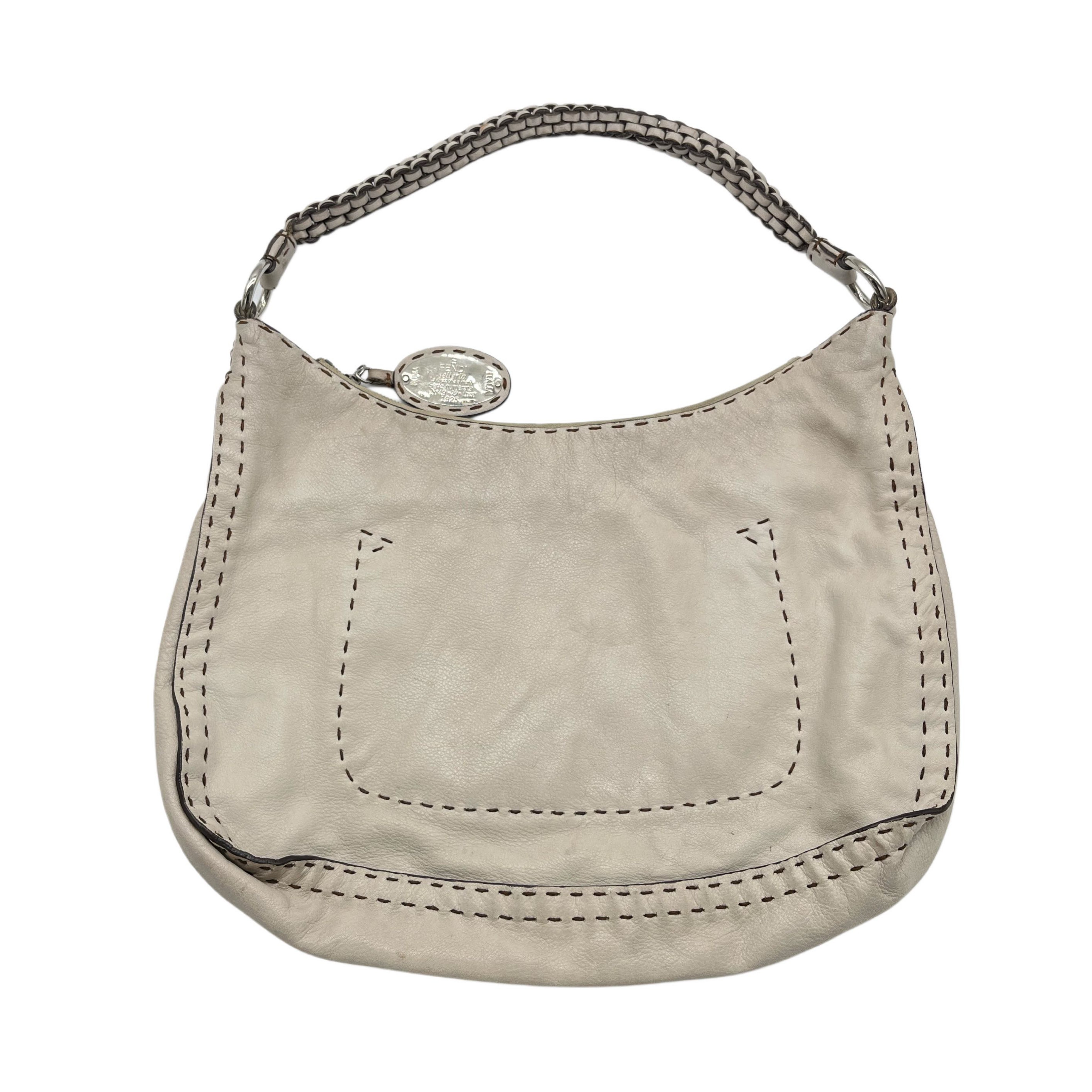 FENDI SELLERIA LEATHER SHOULDER BAG FENDI SELLERIA LEATHER SHOULDER BAG