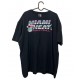 NBA MIAMI HEAT BLACK T-SHIRT NBA MIAMI HEAT BLACK T-SHIRT
