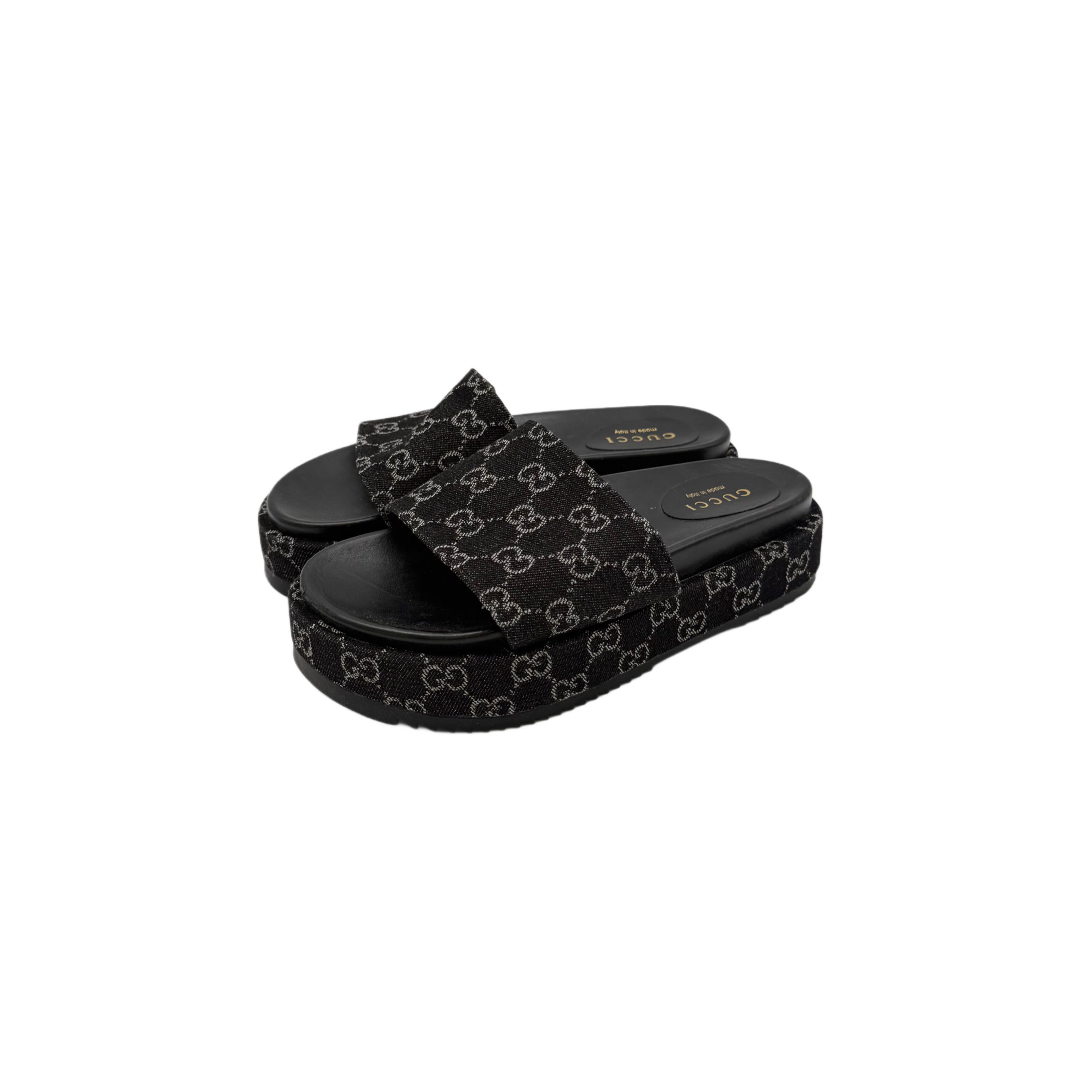 GUCCI CLOTH MULES GUCCI CLOTH MULES