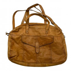 VINTAGE LEATHER SHOULDER BAG