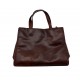 DARK BROWN VINTAGE HANDBAG DARK BROWN VINTAGE HANDBAG
