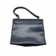 DARK BLUE LEATHER HANDBAG DARK BLUE LEATHER HANDBAG