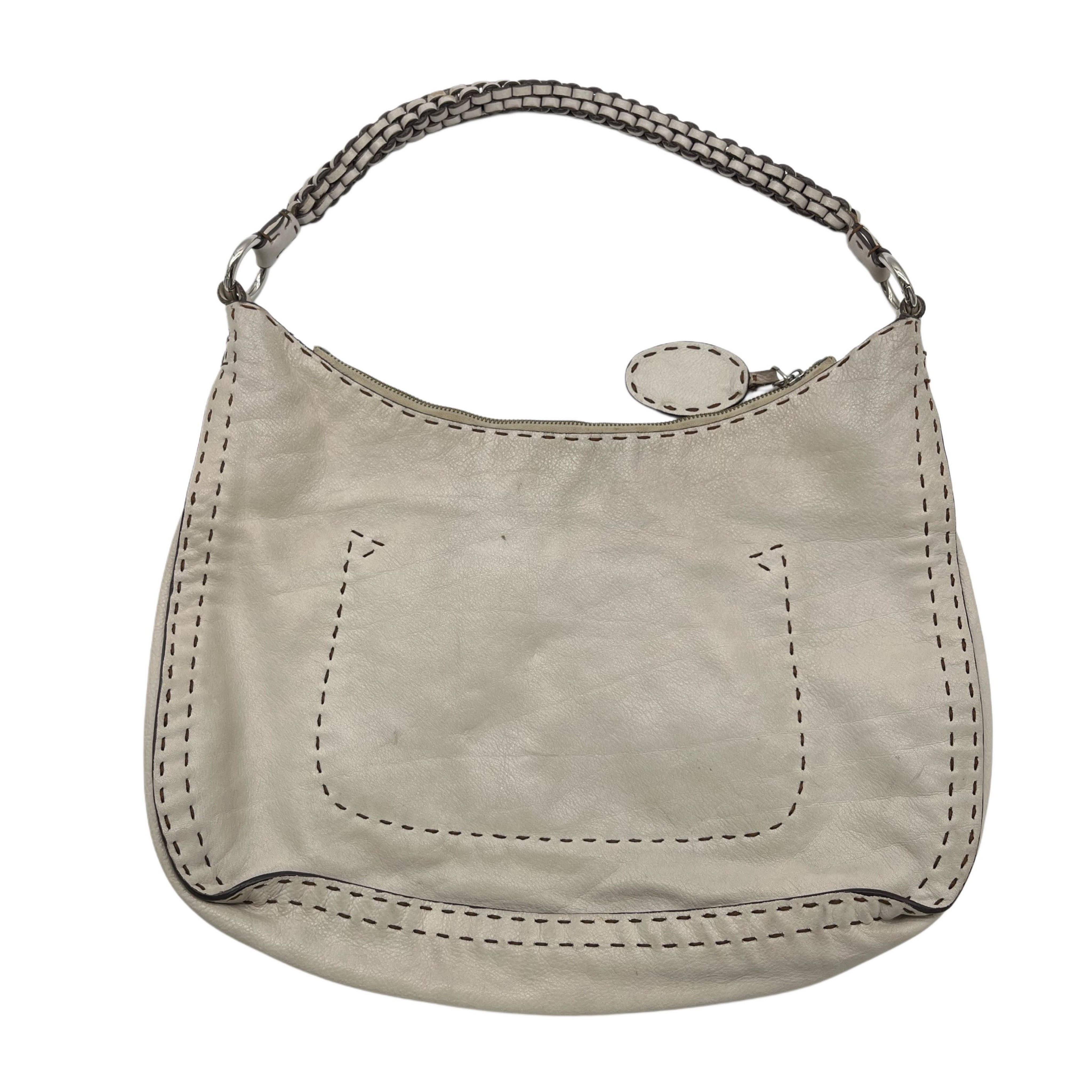 FENDI SELLERIA LEATHER SHOULDER BAG FENDI SELLERIA LEATHER SHOULDER BAG