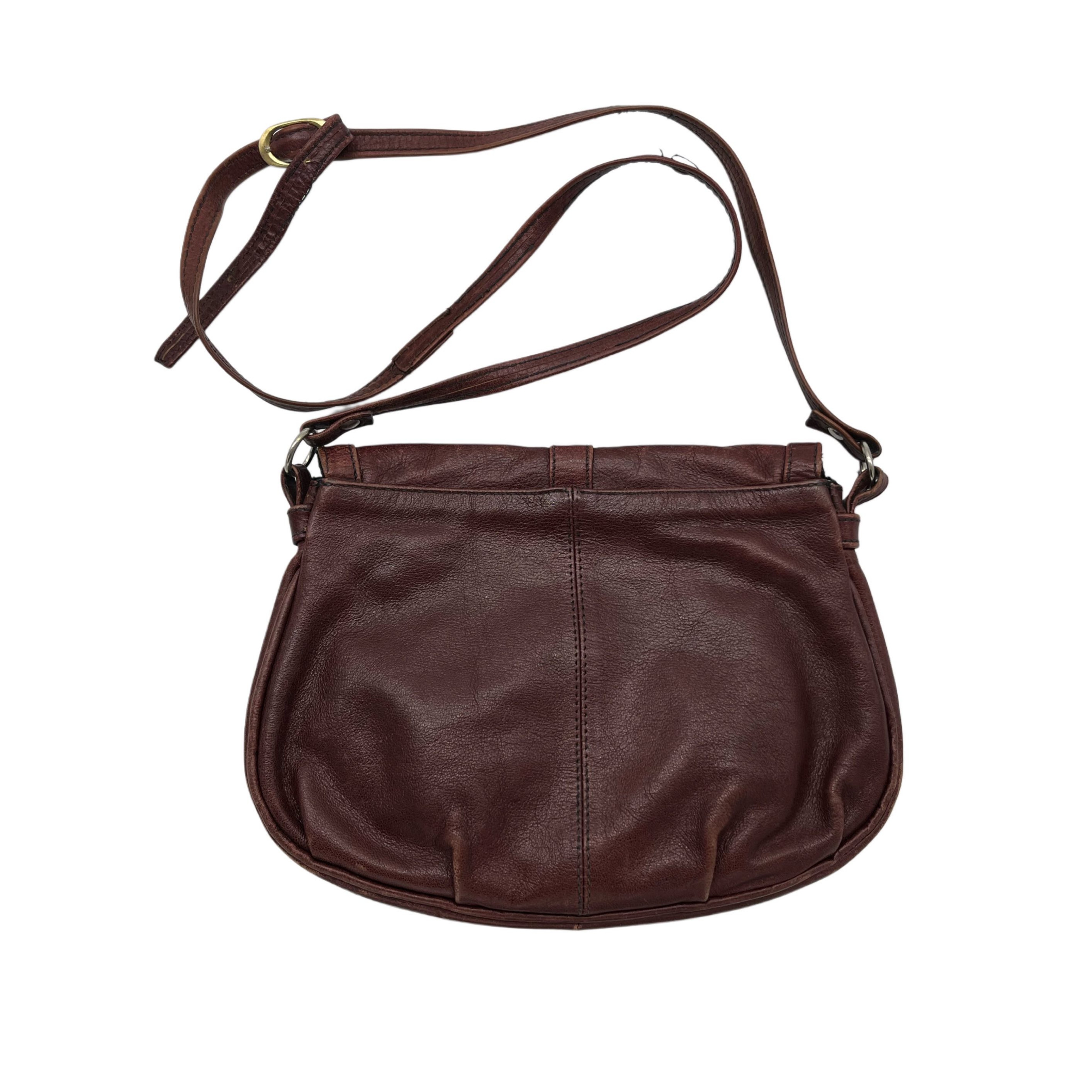 LEATHER CROSS BODY BAG VINTAGE LEATHER CROSS BODY BAG VINTAGE