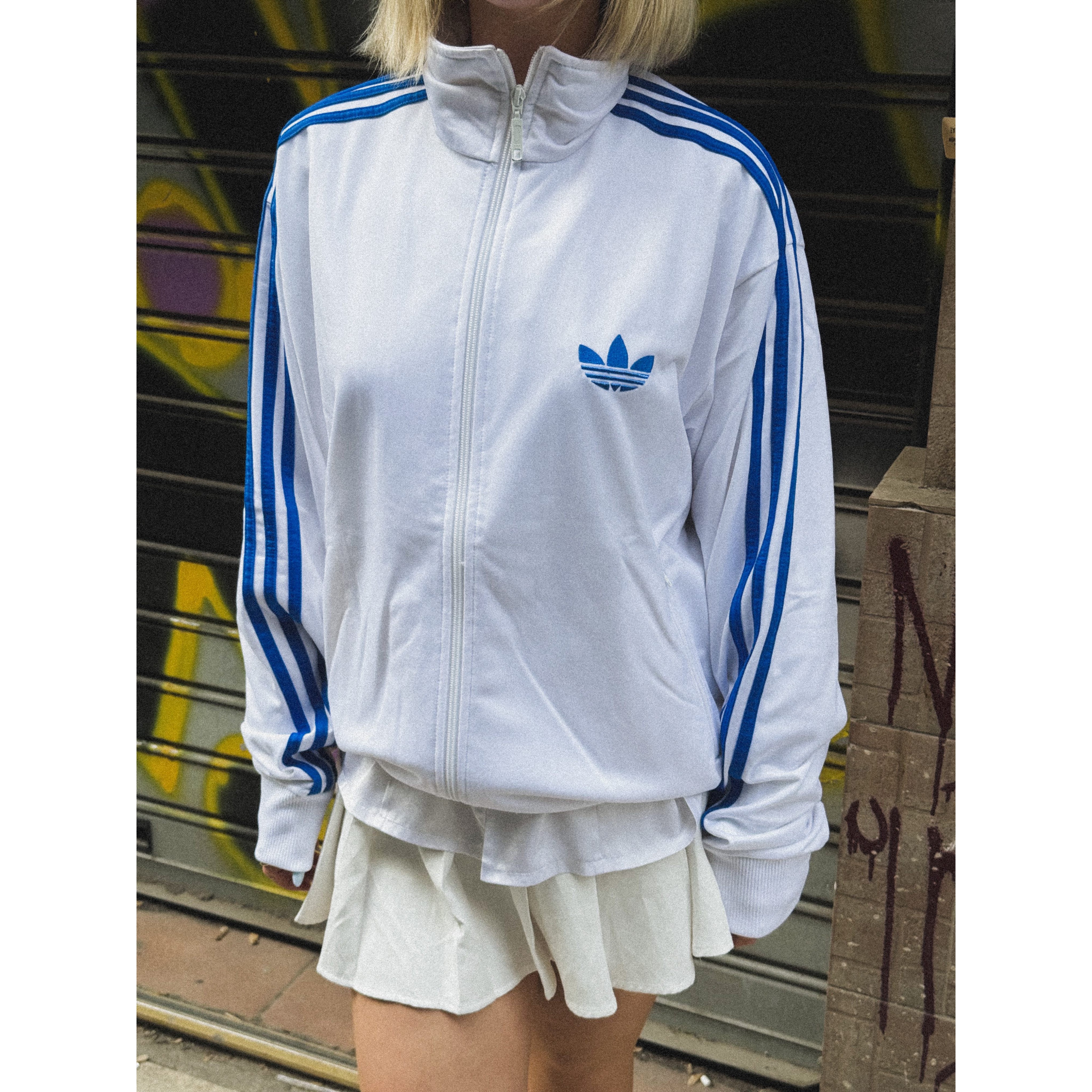 ADIDAS ORIGINALS WHITE JACKET ADIDAS ORIGINALS WHITE JACKET
