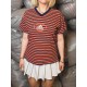 ADIDAS STRIPED T-SHIRT ADIDAS STRIPED T-SHIRT
