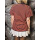 ADIDAS STRIPED T-SHIRT ADIDAS STRIPED T-SHIRT