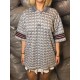 ADIDAS GREY VINTAGE POLO T-SHIRT ADIDAS GREY VINTAGE POLO T-SHIRT